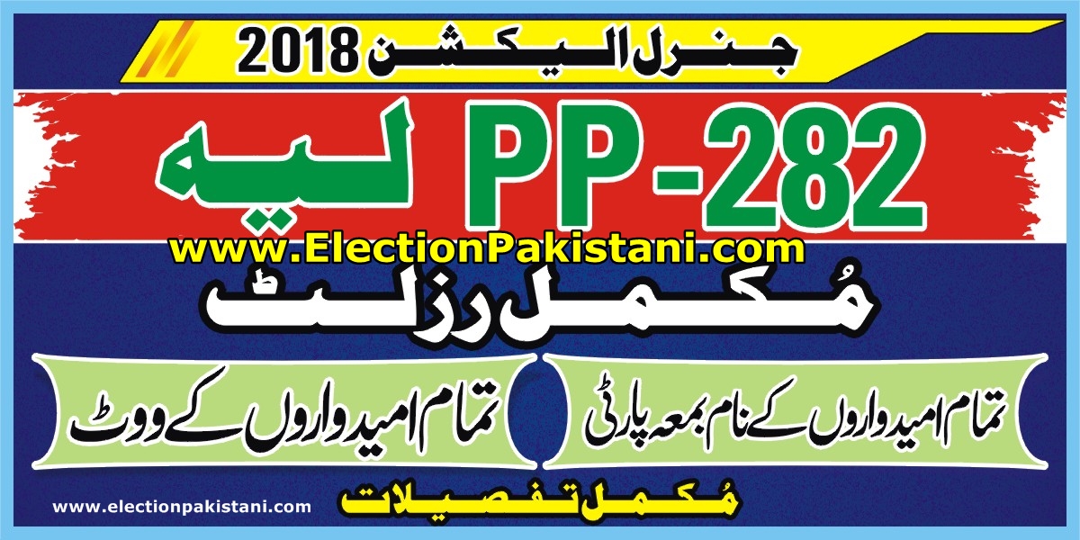 PP 282 Layyah Election 2024 Full Result Candidates Vote